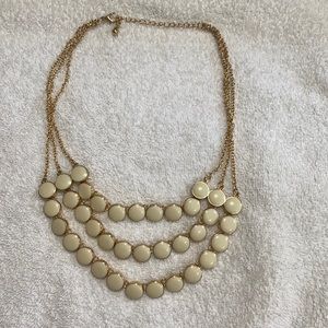 Cream Necklace